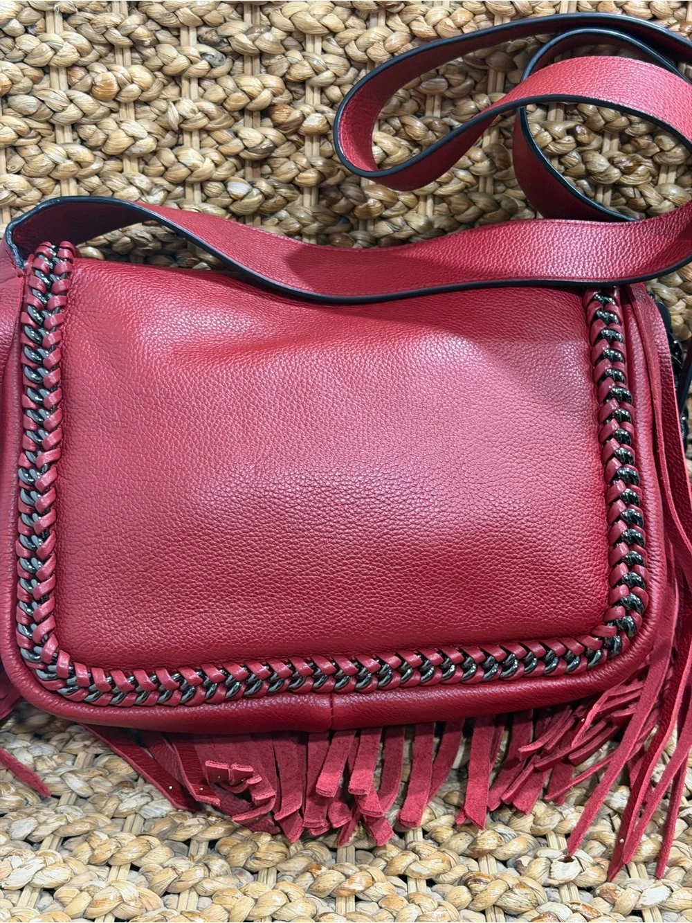 Coach Dakotah Small Fringe Flap Crossbody Bag
